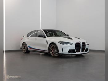 بي ام دبليو  الفئة - ام  3 سي اس  2024  اوتوماتيك  26,550 كم  6 سلندر  دفع كلي مستمر  سيدان  أبيض  تحت الضمان