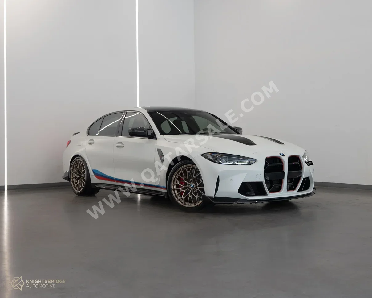 BMW M-Series 3 CS 2024 Automatic 26,550 Km 6 Cylinder All Wheel Drive (AWD) Sedan White With Warranty