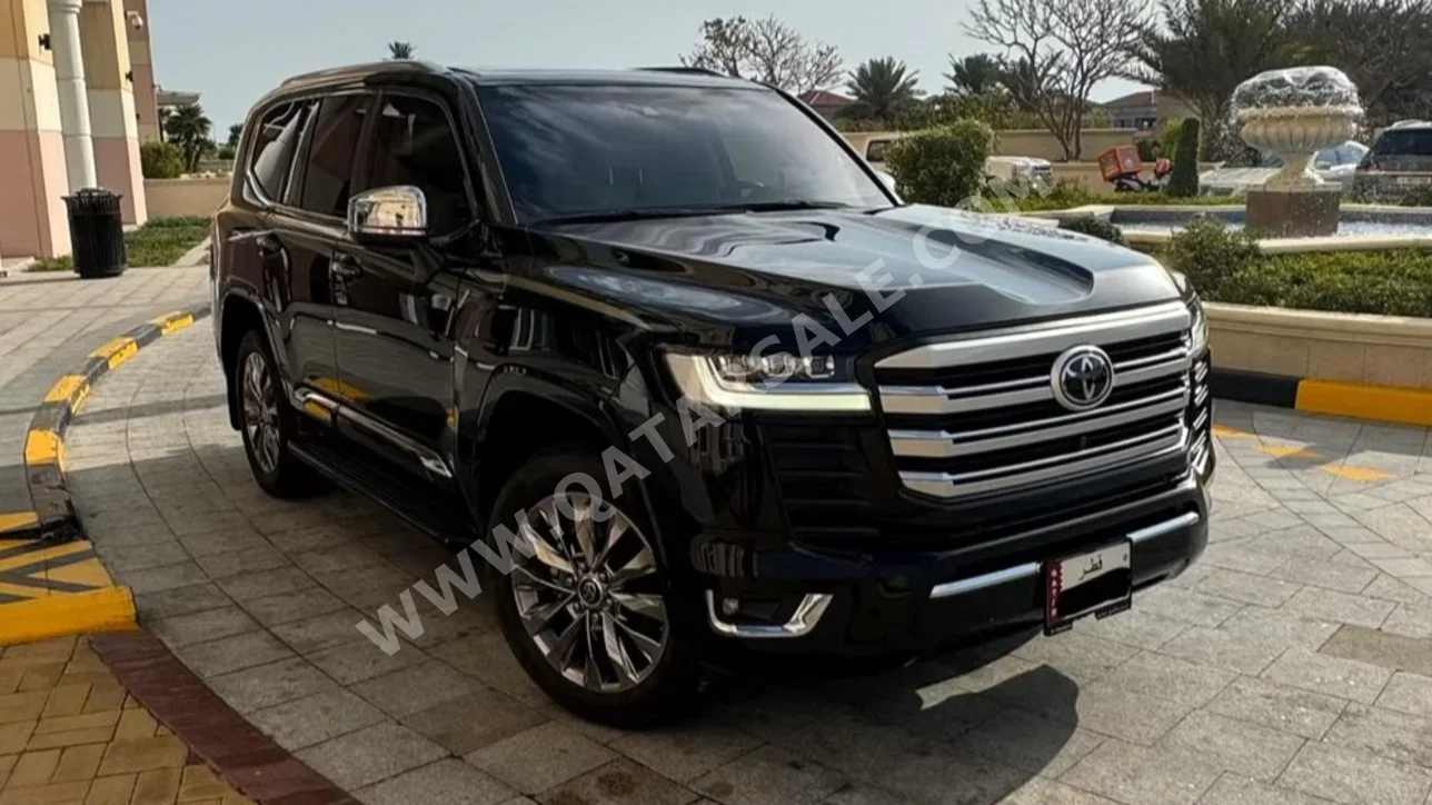 Toyota Land Cruiser VXR Twin Turbo 2024 Automatic 50,000 Km 6 Cylinder Four Wheel Drive (4WD) SUV Black With Warranty