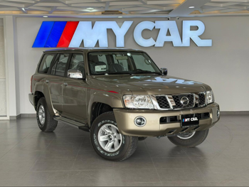Nissan  Patrol  Safari  2024  Manual  0 Km  6 Cylinder  Four Wheel Drive (4WD)  SUV  Gold  With Warranty