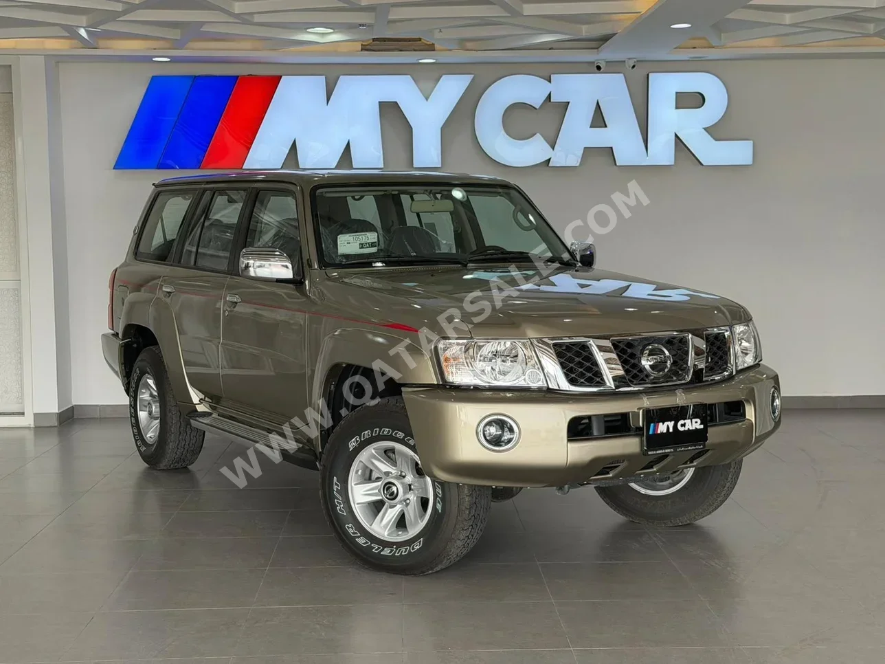 نيسان  باترول  سفاري  2024  عادي  0 كم  6 سلندر  دفع رباعي  اس يو في  ذهبي  تحت الضمان