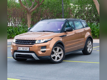 Land Rover  Evoque  Dynamic  2014  Automatic  189,000 Km  4 Cylinder  Four Wheel Drive (4WD)  SUV  Gold