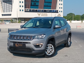 Jeep  Compass  longitude  2021  Automatic  80,000 Km  4 Cylinder  Four Wheel Drive (4WD)  SUV  Silver