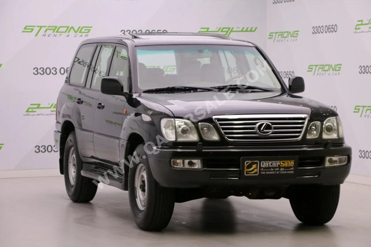 Lexus  LX  470  2007  Automatic  471,000 Km  8 Cylinder  Four Wheel Drive (4WD)  SUV  Black