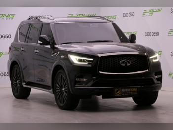 انفنيتي  كيو اكس  80  2024  اوتوماتيك  18,000 كم  8 سلندر  دفع رباعي  اس يو في  أسود  تحت الضمان