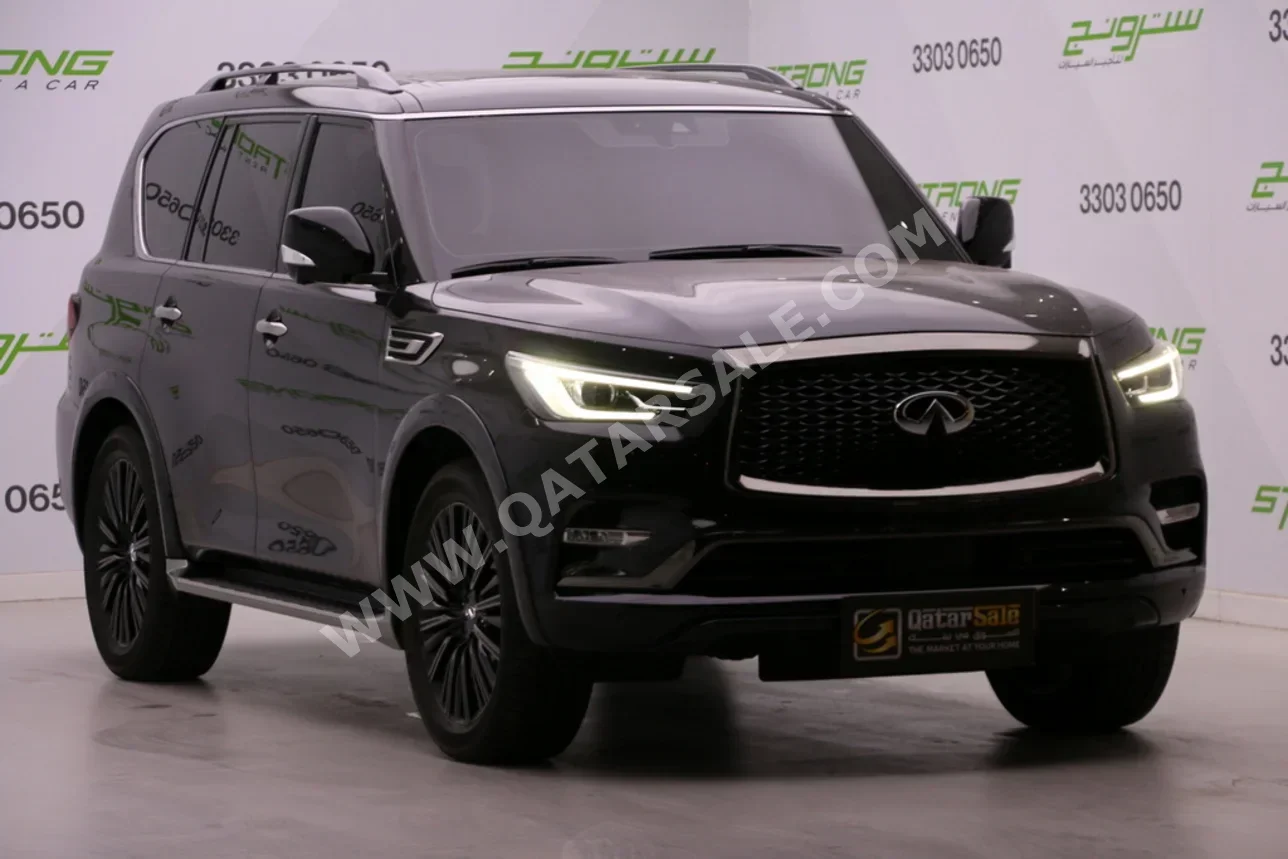 انفنيتي  كيو اكس  80  2024  اوتوماتيك  18,000 كم  8 سلندر  دفع رباعي  اس يو في  أسود  تحت الضمان