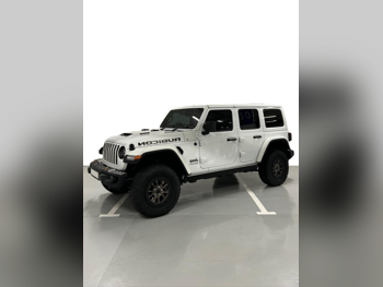 Jeep  Wrangler  Rubicon  2023  Automatic  23,000 Km  8 Cylinder  Four Wheel Drive (4WD)  SUV  White  With Warranty