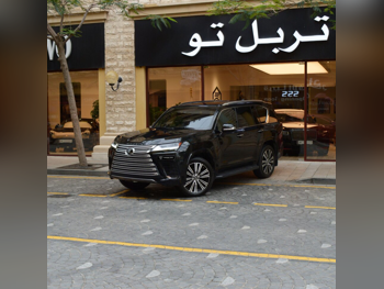Lexus  LX  600 Luxury  2023  Automatic  16,530 Km  6 Cylinder  Four Wheel Drive (4WD)  SUV  Black  With Warranty