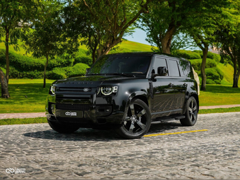Land Rover  Defender  110 X  2023  Automatic  56,000 Km  8 Cylinder  Four Wheel Drive (4WD)  SUV  Black  With Warranty