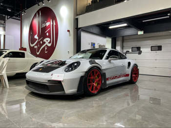 Porsche  911  GT3 RS-Weissach Package  2023  Automatic  24,000 Km  6 Cylinder  Rear Wheel Drive (RWD)  Coupe / Sport  Gray Nardo  With Warranty