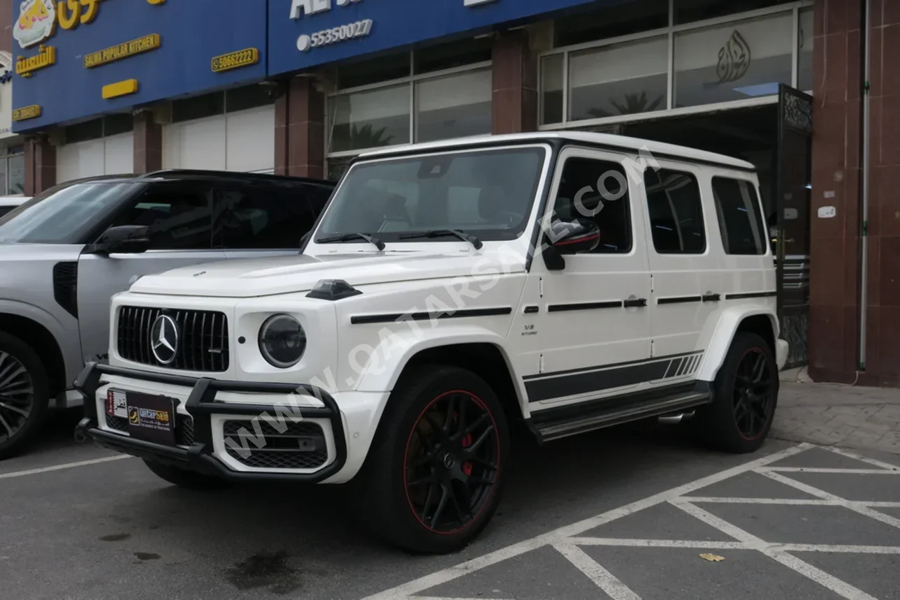 Mercedes-Benz  G-Class  63 AMG  2019  Automatic  135,000 Km  8 Cylinder  Four Wheel Drive (4WD)  SUV  White
