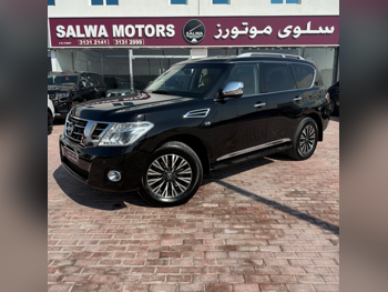 Nissan  Patrol  Platinum  2014  Automatic  208,000 Km  8 Cylinder  Four Wheel Drive (4WD)  SUV  Black
