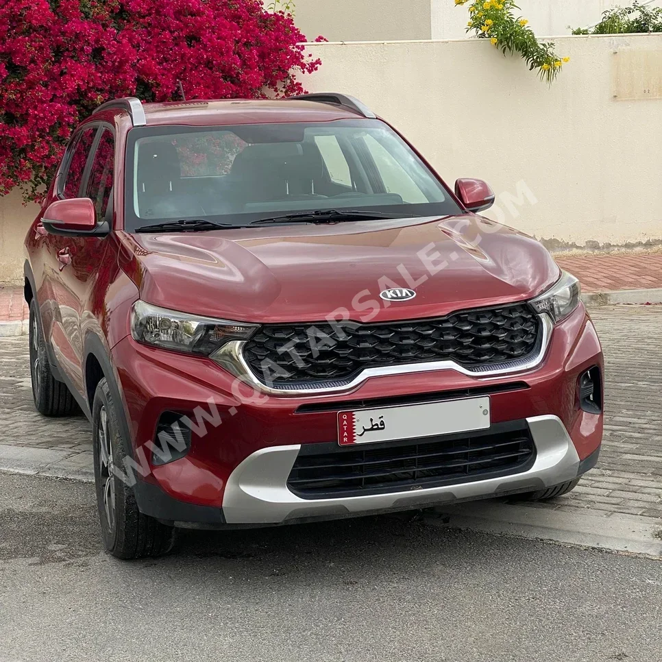 Kia Sonet 2021 Automatic 102,000 Km 4 Cylinder Front Wheel Drive (FWD) SUV Red