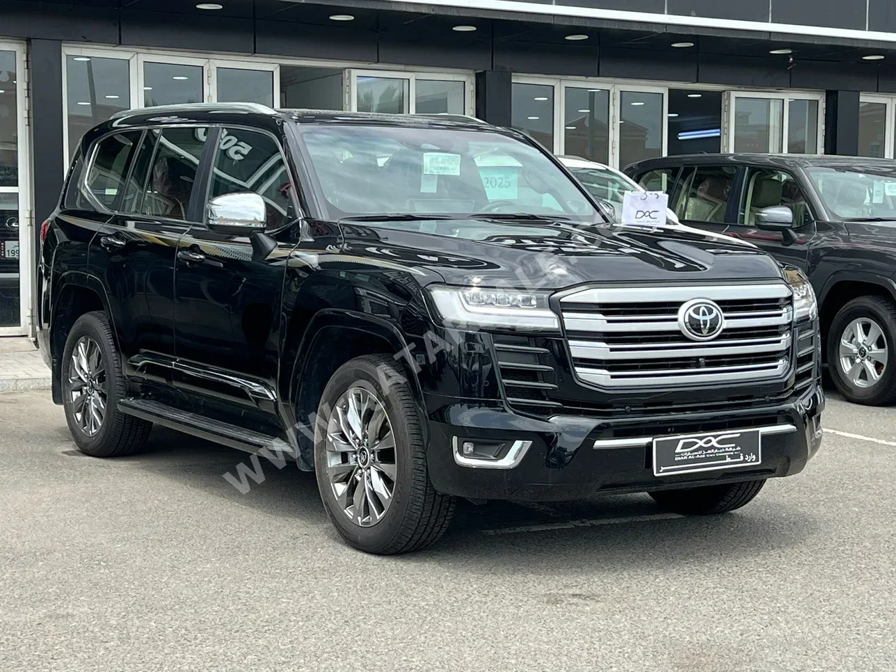 تويوتا  لاند كروزر  في اكس ار توين توربو  2025  اوتوماتيك  11,000 كم  6 سلندر  دفع رباعي  اس يو في  أسود  تحت الضمان