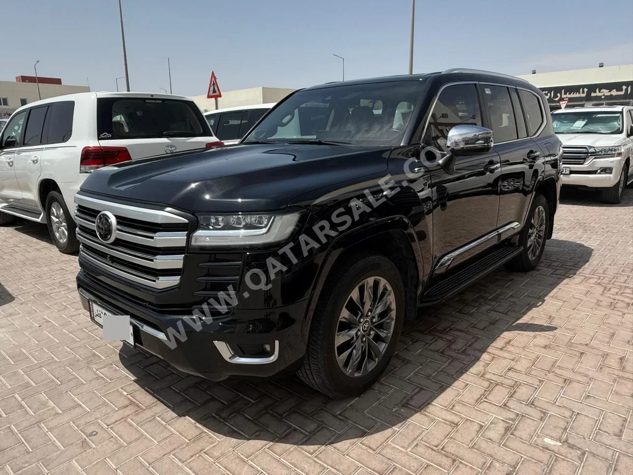 Toyota Land Cruiser VXR Twin Turbo 2023 Automatic 80,000 Km 6 Cylinder Four Wheel Drive (4WD) SUV Black With Warranty