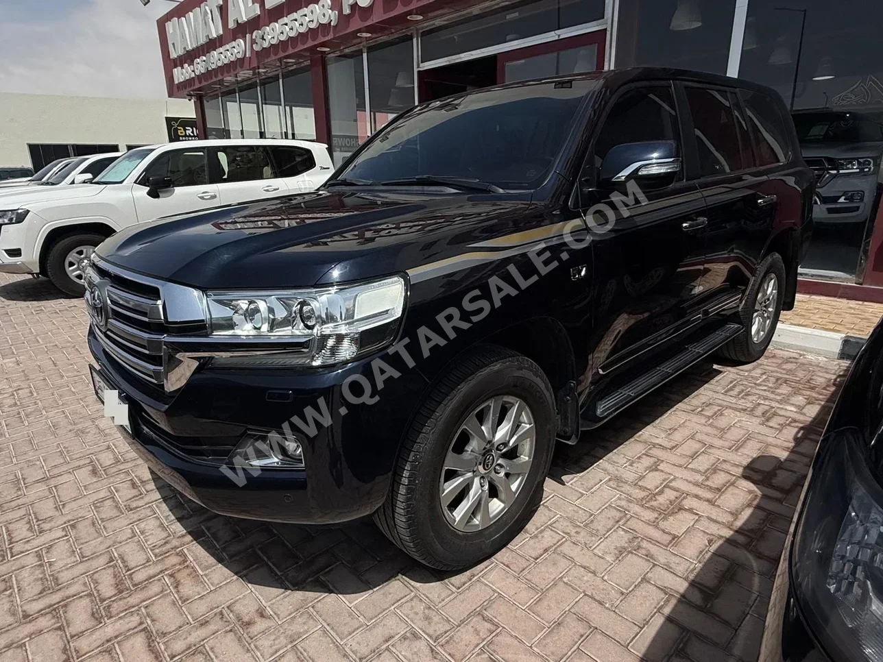تويوتا  لاند كروزر  في اكس ار  2018  اوتوماتيك  210,000 كم  8 سلندر  دفع رباعي  اس يو في  أزرق غامق