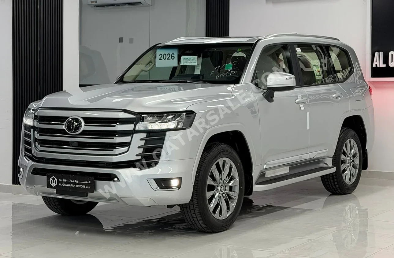 تويوتا لاند كروزر جي اكس ار توين توربو 2026 اوتوماتيك 0 كم 6 سلندر دفع رباعي اس يو في فضي تحت الضمان