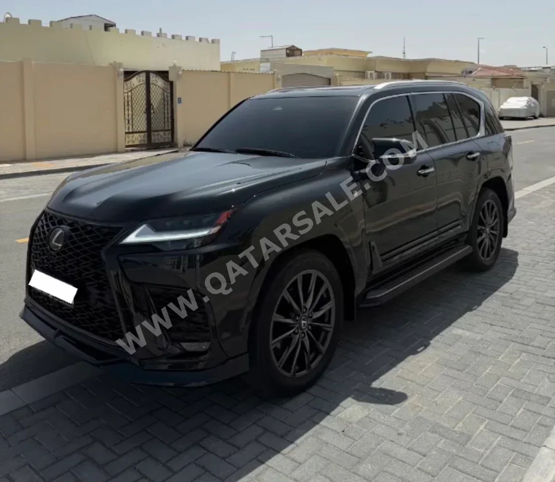 لكزس  ال اكس  600 اف سبورت  2025  اوتوماتيك  9,000 كم  6 سلندر  دفع رباعي  اس يو في  أسود  تحت الضمان