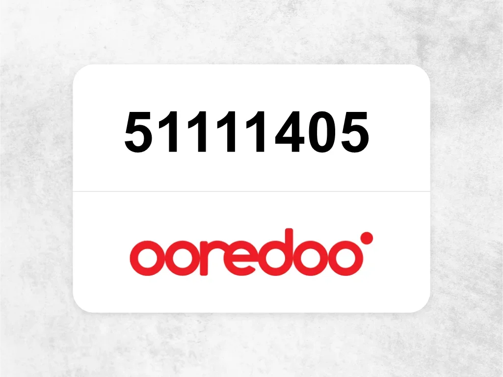 جوال اوريدو 51111405