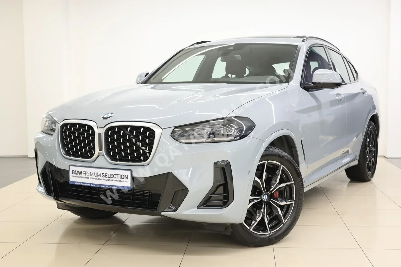 بي ام دبليو  الفئة - اكس  اكس4 30اي  2024  اوتوماتيك  26,750 كم  4 سلندر  دفع رباعي  اس يو في  رمادي  تحت الضمان