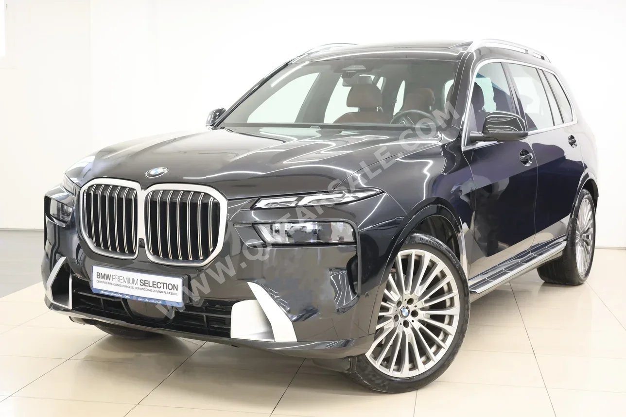 بي ام دبليو  الفئة - اكس  اكس7 40 اي  2024  اوتوماتيك  36,000 كم  6 سلندر  دفع كلي مستمر  اس يو في  أسود  تحت الضمان