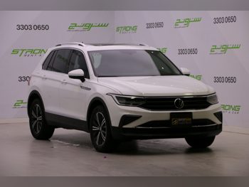 فوكس واغن  تيغوان  2024  اوتوماتيك  3,000 كم  4 سلندر  دفع رباعي  اس يو في  أبيض  تحت الضمان