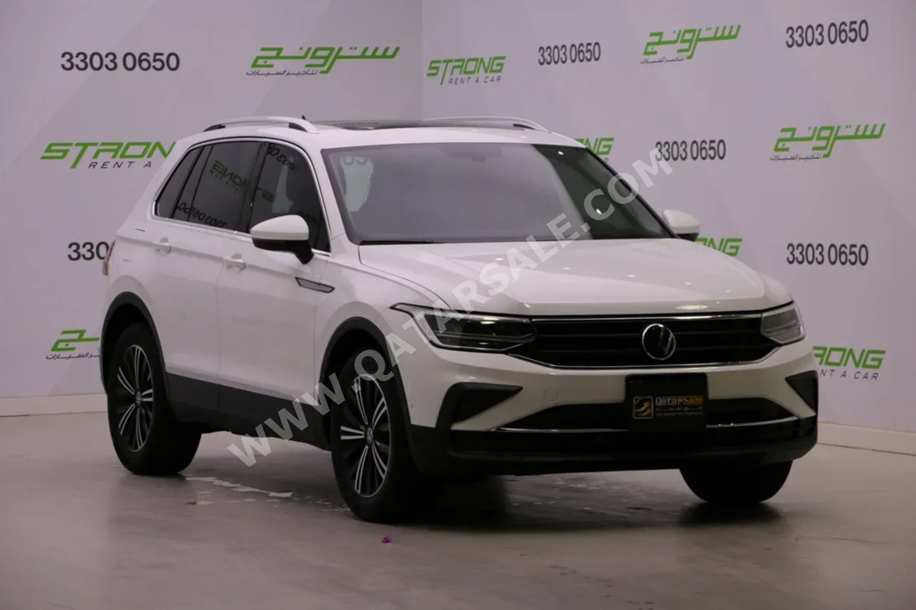 Volkswagen  Tiguan  2024  Automatic  3,000 Km  4 Cylinder  Four Wheel Drive (4WD)  SUV  White  With Warranty