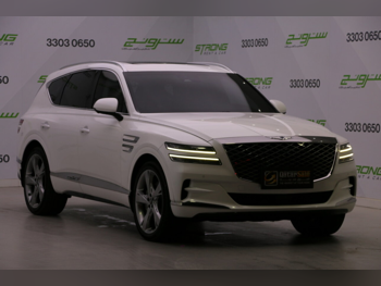 جينيسيس  جي في 80  2021  اوتوماتيك  102,000 كم  6 سلندر  دفع رباعي  اس يو في  أبيض