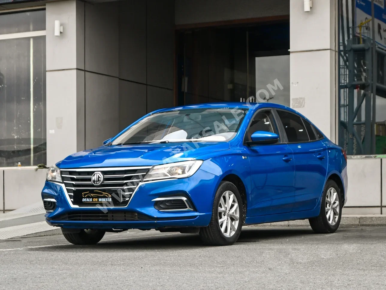 MG 5 2022 Automatic 107,000 Km 4 Cylinder Front Wheel Drive (FWD) Sedan Blue With Warranty