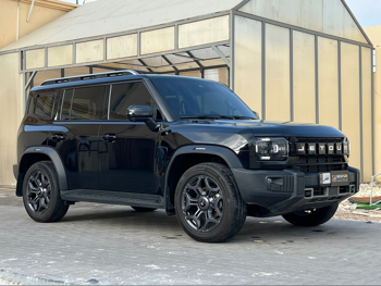 Jetour  T2  Luxury  2025  Automatic  36,500 Km  4 Cylinder  Four Wheel Drive (4WD)  SUV  Black  With Warranty