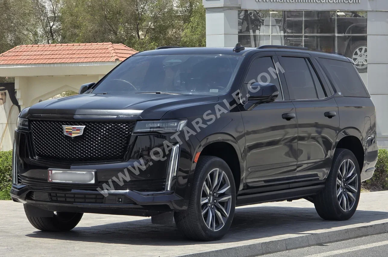 Cadillac Escalade Sport Platinum 2023 Automatic 34,000 Km 8 Cylinder Four Wheel Drive (4WD) SUV Black With Warranty