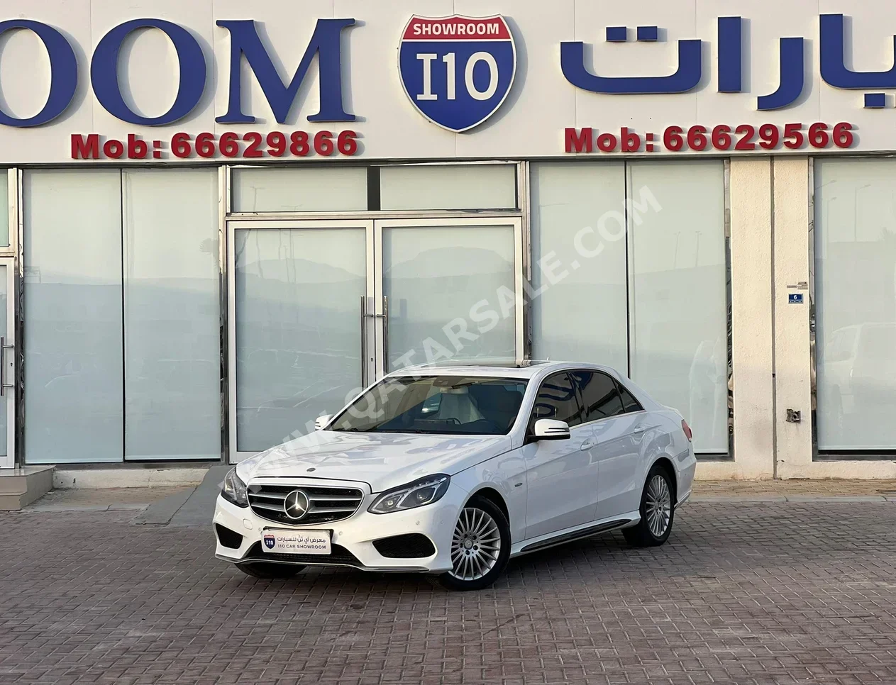 مرسيدس - بنز اي - كلاس 200 2010 اوتوماتيك 242,000 كم 4 سلندر دفع خلفي سيدان أبيض