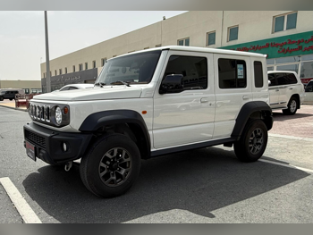 Suzuki  Jimny  2025  Automatic  17,000 Km  4 Cylinder  Four Wheel Drive (4WD)  SUV  White  With Warranty