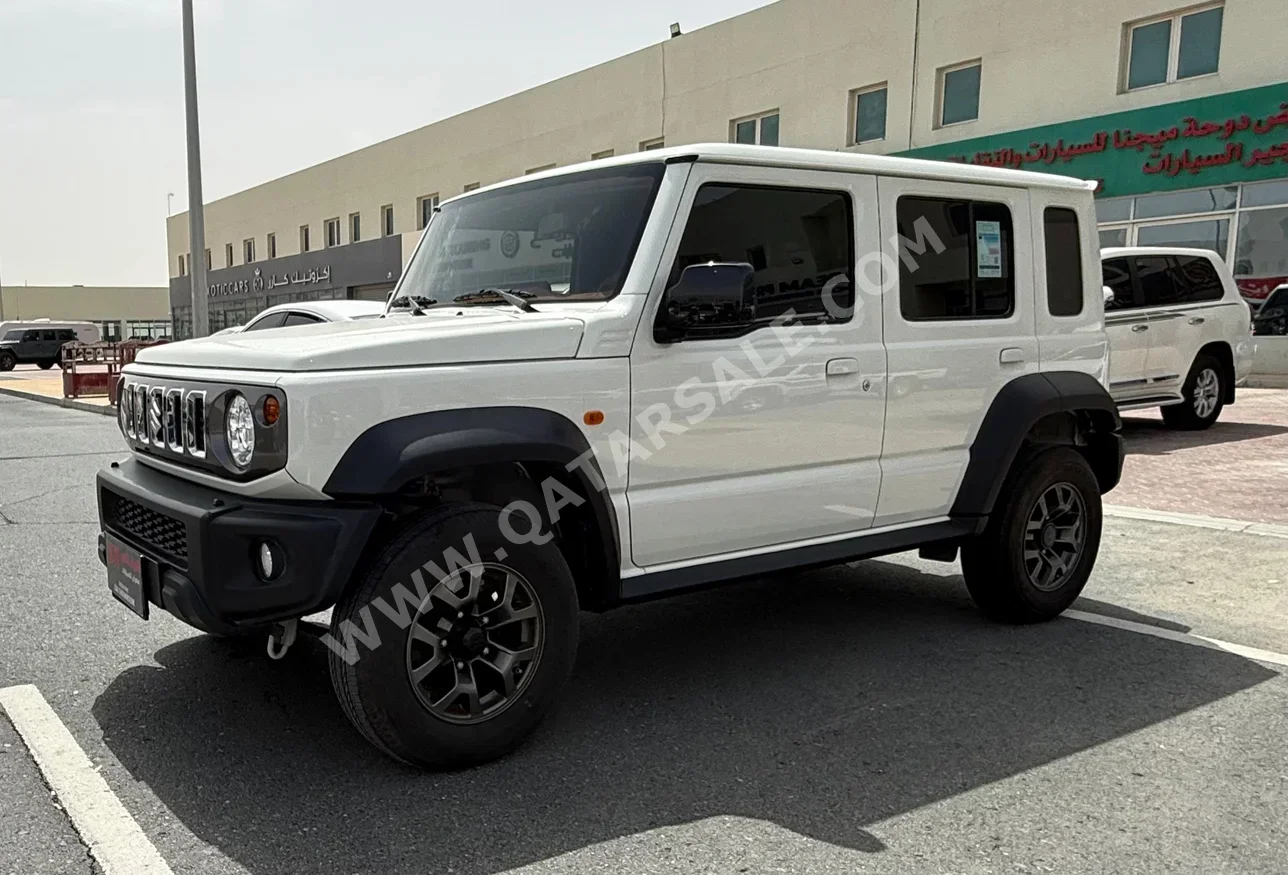 Suzuki  Jimny  2025  Automatic  17,000 Km  4 Cylinder  Four Wheel Drive (4WD)  SUV  White  With Warranty