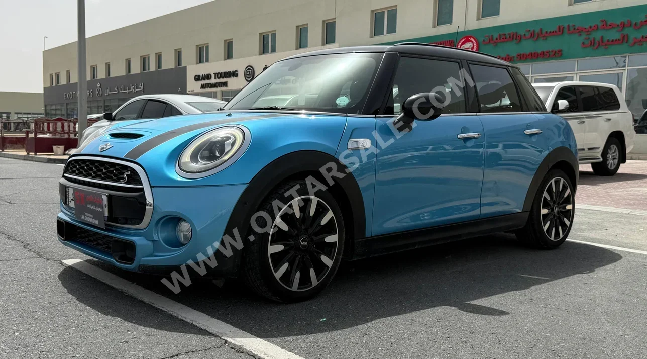 Mini  Cooper  S  2016  Automatic  82,000 Km  4 Cylinder  Front Wheel Drive (FWD)  Hatchback  Blue