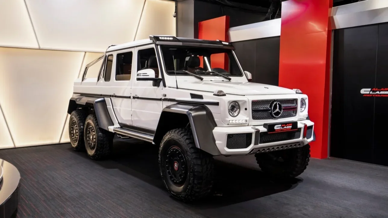 Mercedes-Benz  G-Class  63 AMG  2014  Automatic  213 Km  8 Cylinder  Four Wheel Drive (4WD)  SUV  White