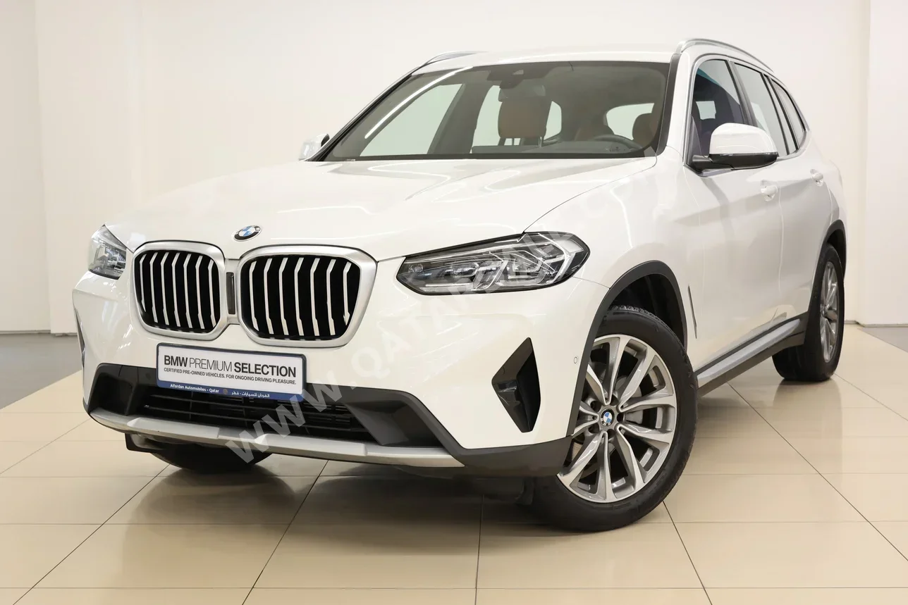 بي ام دبليو الفئة - اكس اكس 3 30 اي 2024 اوتوماتيك 33,000 كم 4 سلندر دفع رباعي اس يو في أبيض تحت الضمان