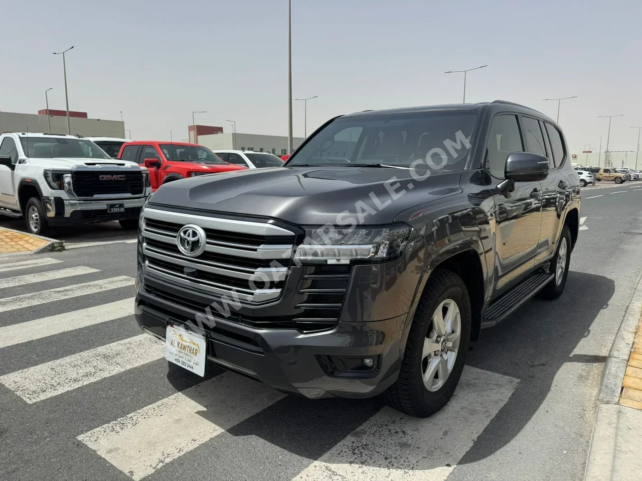 Toyota  Land Cruiser  GXR Twin Turbo  2024  Automatic  34,000 Km  6 Cylinder  Four Wheel Drive (4WD)  SUV  Gray  With Warranty