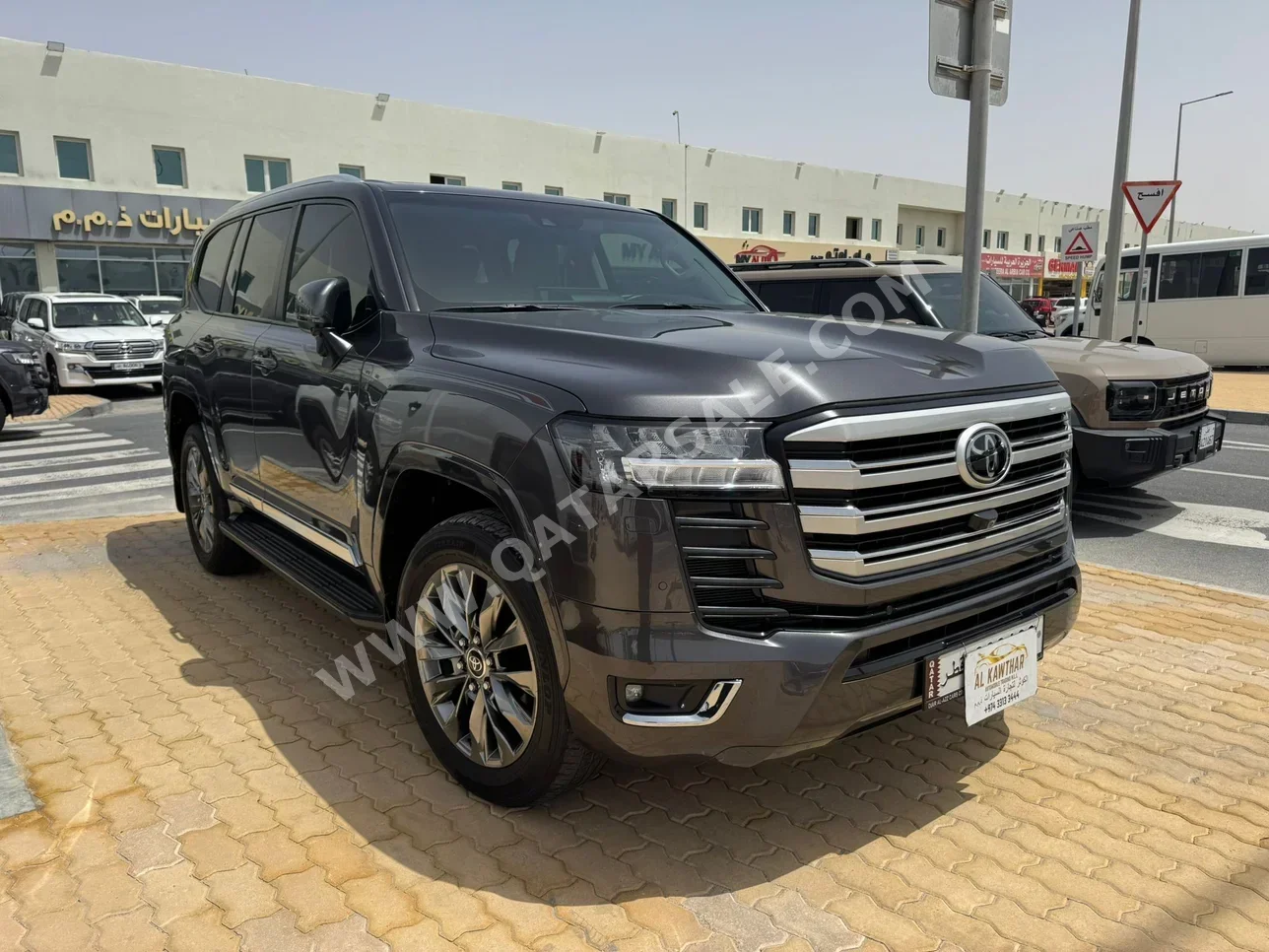 Toyota  Land Cruiser  GXR Twin Turbo  2024  Automatic  35,000 Km  6 Cylinder  Four Wheel Drive (4WD)  SUV  Gray  With Warranty