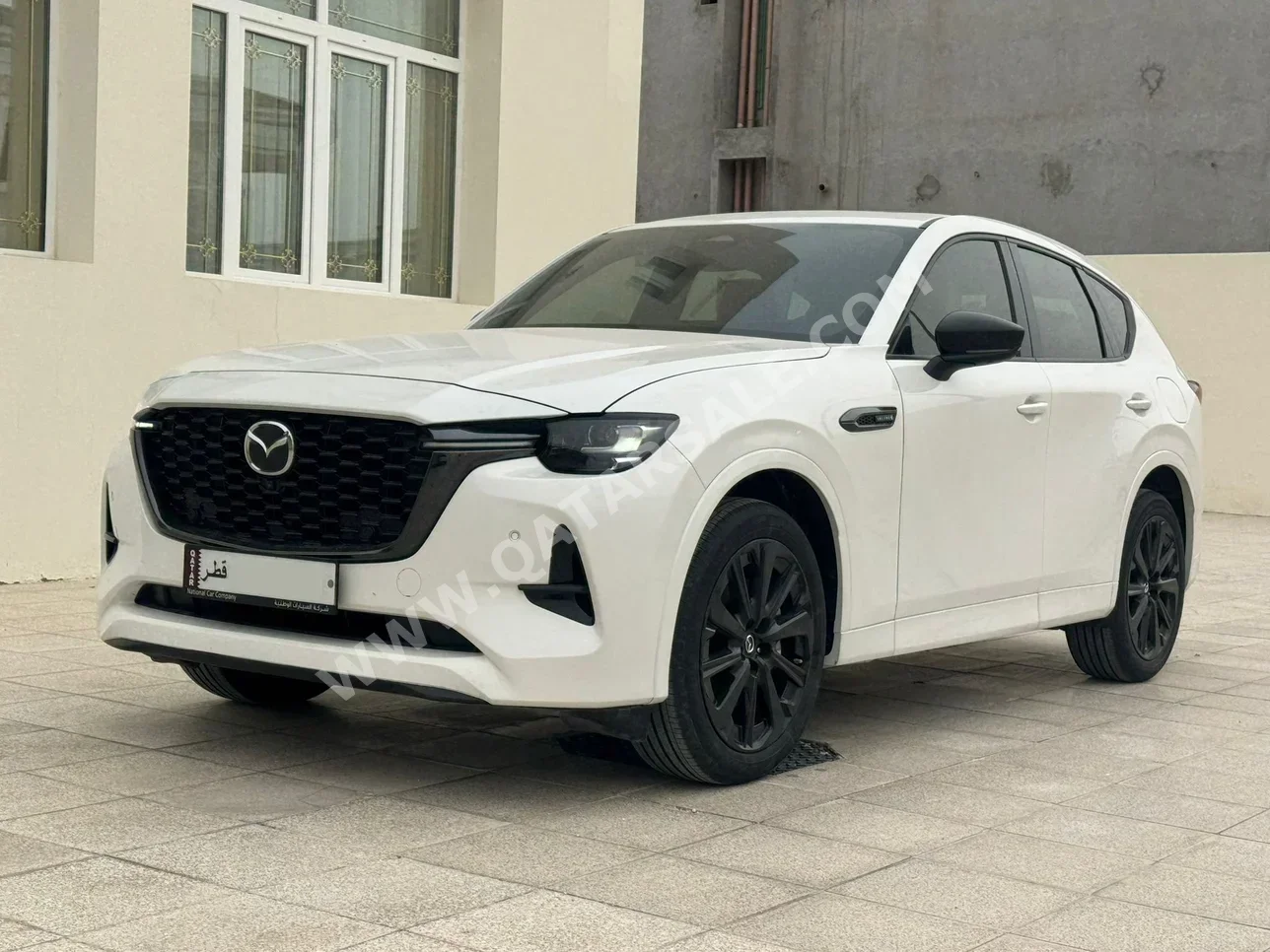 Mazda  CX  60  2025  Automatic  25,300 Km  6 Cylinder  All Wheel Drive (AWD)  SUV  White  With Warranty