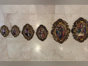 فن جداري / لوحة جدارية  البيضاوي / الدائرة