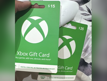 بطاقات هدايا الألعاب اكس بوكس 25 $ أمريكي