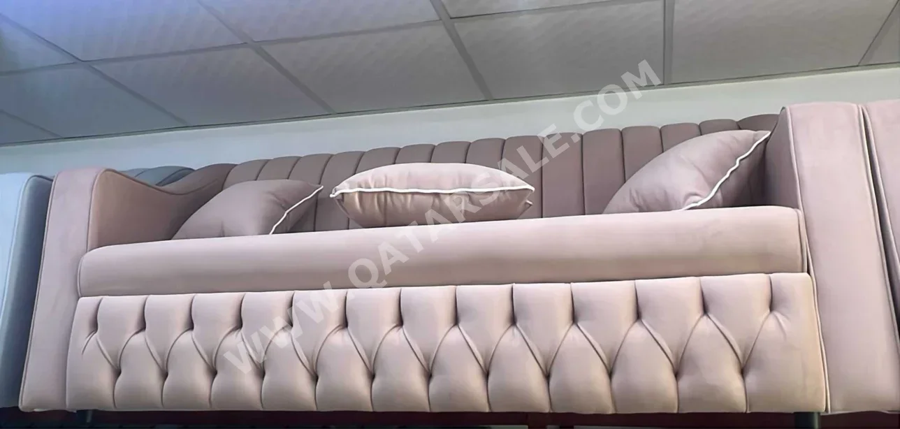 Sofas, Couches & Chairs Lifestyle  Sofa Set  - Fabric  - Pink