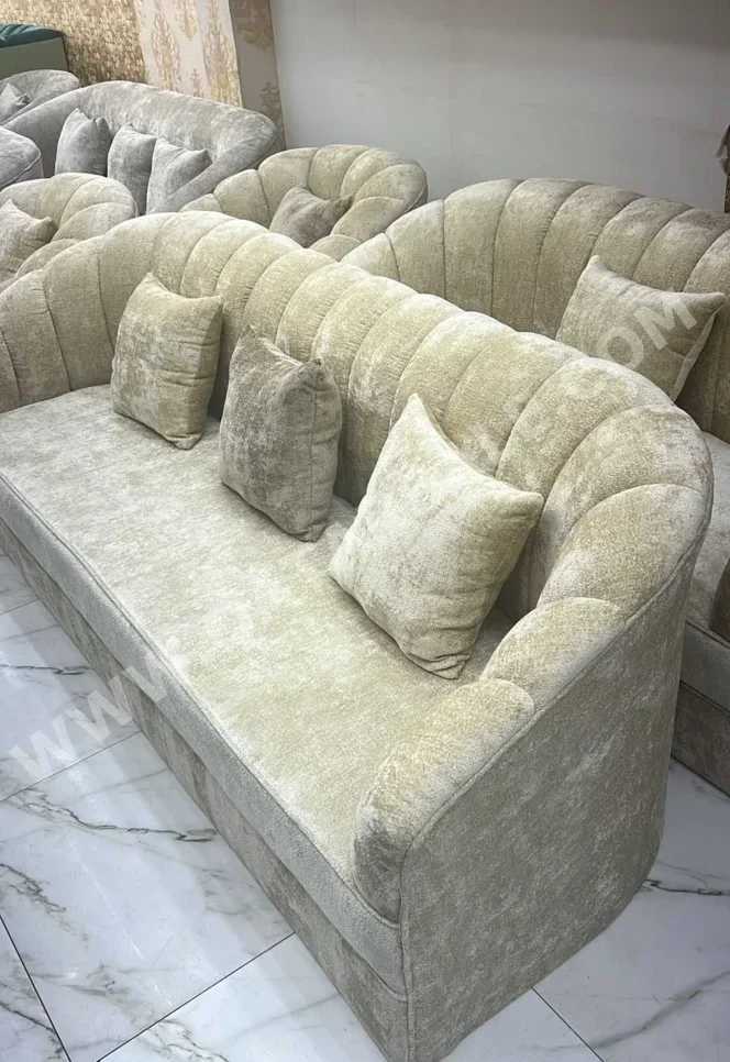 Sofas, Couches & Chairs Lifestyle  Sofa Set  - Fabric  - Beige