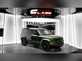 لاند روفر  ديفيندر  110 اكس داينمك اتش اس اي  2026  اوتوماتيك  8 كم  4 سلندر  دفع كلي مستمر  اس يو في  أخضر