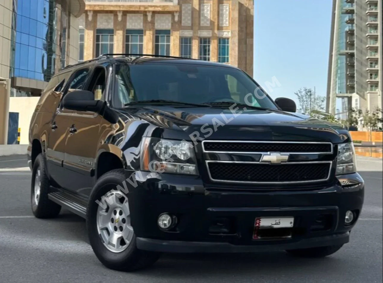 Chevrolet  Suburban  LT  2008  Automatic  107,000 Km  8 Cylinder  All Wheel Drive (AWD)  SUV  Black