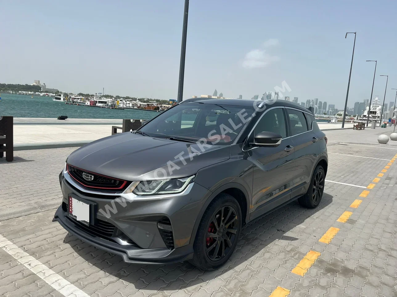 جيلي كوول راي 2023 اوتوماتيك 58,000 كم 4 سلندر سحب امامي اس يو في فضي تحت الضمان