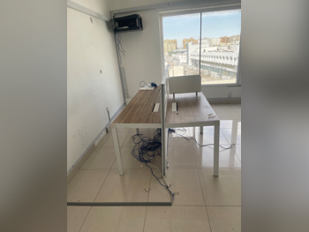 المكاتب ومكاتب الحاسوب - مكتب كمبيوتر  - أبيض