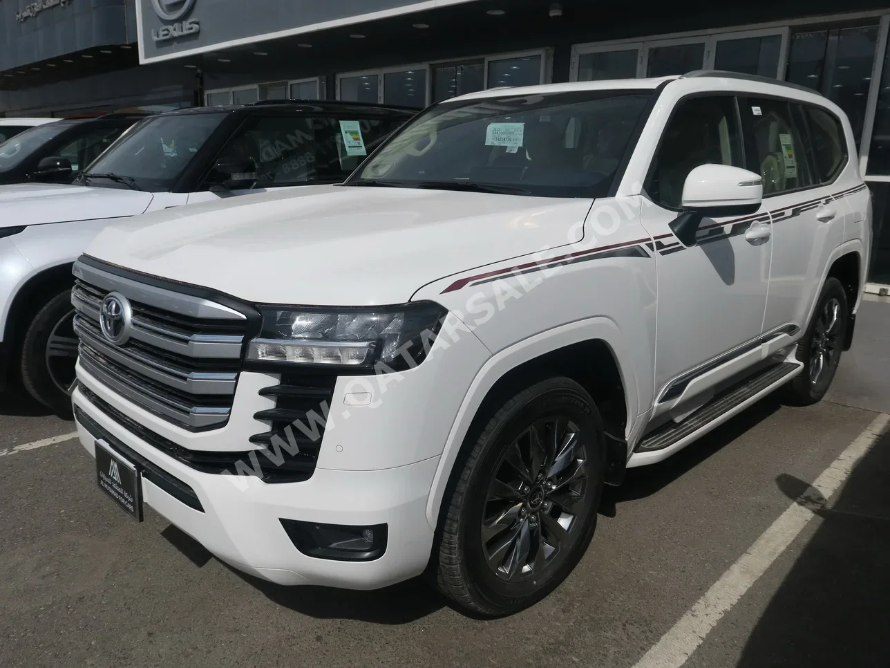 تويوتا لاند كروزر جي اكس ار توين توربو 2026 اوتوماتيك 0 كم 6 سلندر دفع رباعي اس يو في أبيض تحت الضمان