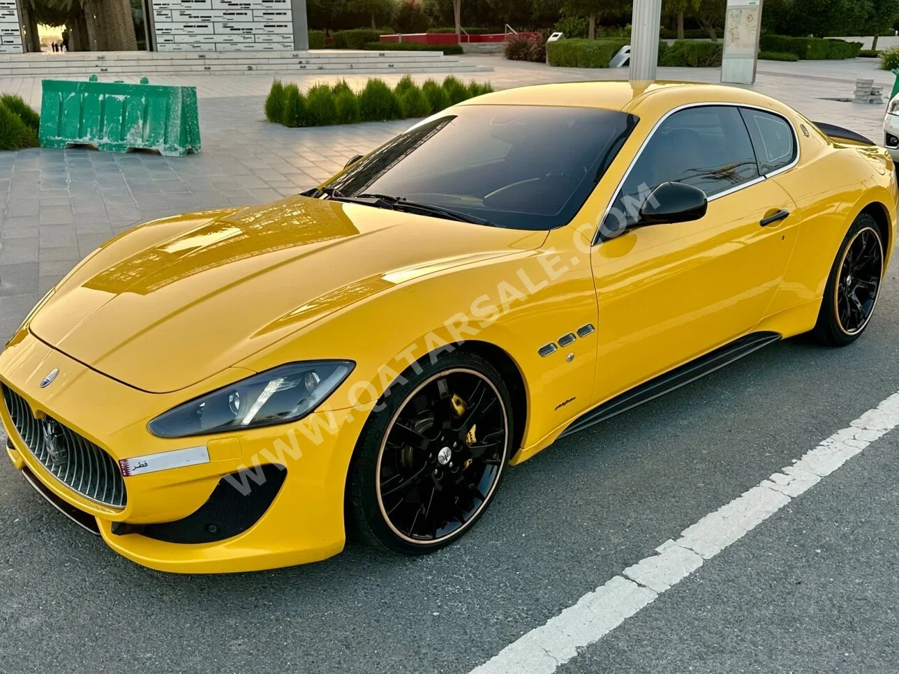 Maserati  GranTurismo  MC Sport Line  2015  F-1  95,000 Km  8 Cylinder  Rear Wheel Drive (RWD)  Coupe / Sport  Yellow